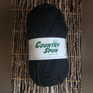 Country Spun Black Wool Yarn USA Brown Sheep Company